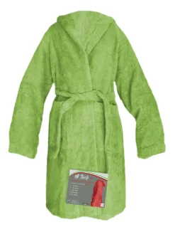 ACCAPPATOIO HI TECH © BIMBO bambino RAGAZZO IN SPUGNA di puro cotone MADE IN ITALY VERDE NEW