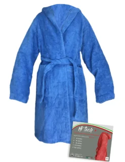ACCAPPATOIO HI TECH + © BIMBO bambino RAGAZZO IN SPUGNA di puro cotone MADE IN ITALY BLUETTE