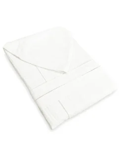 ACCAPPATOIO Nido Ape BEE© in Puro cotone con Cappuccio da Adulto Colore Latte
