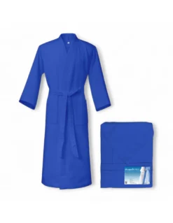 ACCAPPATOIO Nido Ape BEE© in Puro cotone con Cappuccio da Adulto BLUETTE