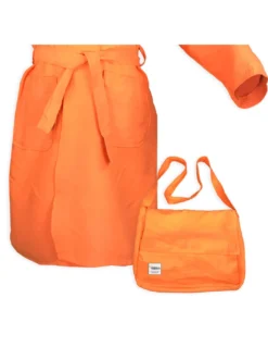 ACCAPPATOIO tecnico KIDDY BIMBO bambino RAGAZZO IN microfibra ARANCIO