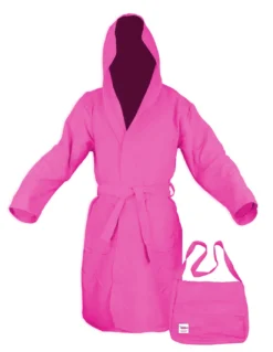 ACCAPPATOIO tecnico KIDDY bimbo BAMBINO RAGAZZO IN MICROFIBRA ROSA