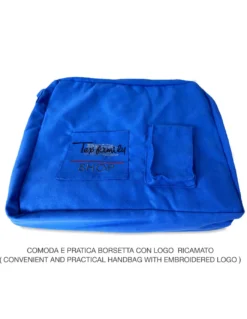 ACCAPPATOIO tecnico KIDDY BIMBO bambino RAGAZZO IN MICROFIBRA BLUETTE