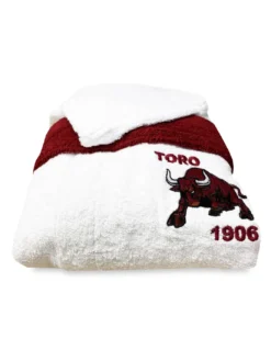 ACCAPPATOIO TORO TORINO BIMBO bambino RAGAZZO IN SPUGNA di puro cotone MADE IN ITALY