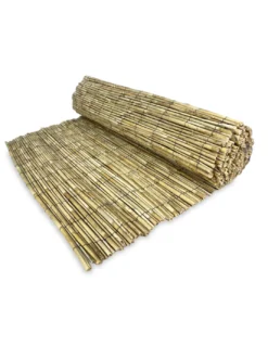 ARELLA PRIVACY Premium © in bamboo CANNICCIO arelle CANNE diametro fino a 1 cm. per RECINZIONE ombra in 8 MISURE