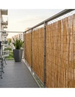 Arelle Privacy Plus – Arella Frangivista in Canne Naturali tipo Bambù, Canniccio per Balcone e Recinzione