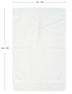 Asciugamani in Spugna di Cotone 100% - Vari Formati - Alta Qualità Made in Italy per Casa, Hotel e B&B