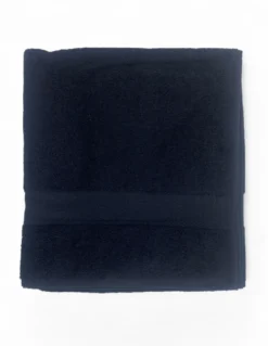 Asciugamano Telo Bagno Nero 100x150 cm – Spugna Cotone 100% Made in Italy – Ideale per Casa, Hotel, B&B e Spa