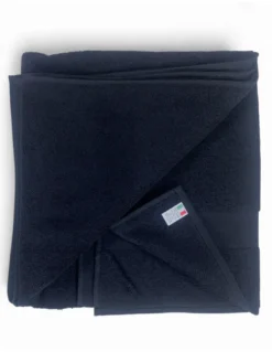 Asciugamano Telo Bagno Nero 100x150 cm β Spugna Cotone 100% Made in Italy β Ideale per Casa, Hotel, B&B e Spa