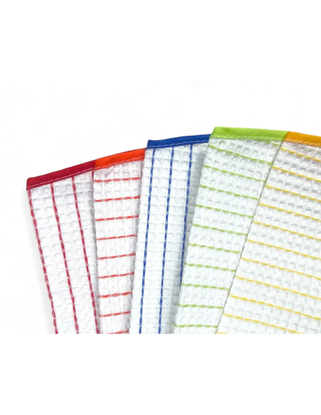 Bavaglio per Adulti e Anziani con Elastico MARIO| Set 6 Pezzi in Cotone Nido d'Ape, Assorbente, 47x63 cm | Made in Italy