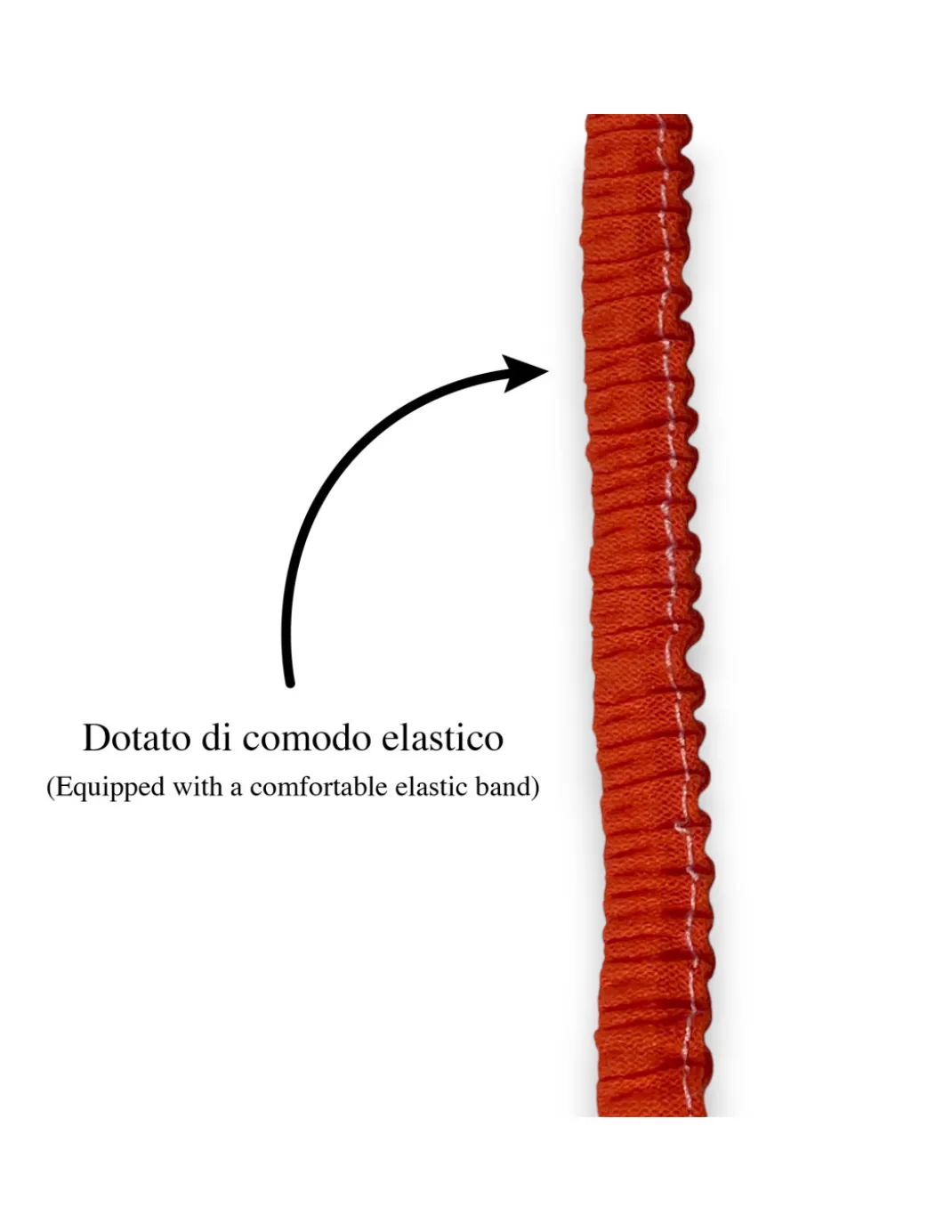 Bavaglio per Adulti e Anziani con Elastico MARIO| Set 6 Pezzi in Cotone Nido d'Ape, Assorbente, 47x63 cm | Made in Italy