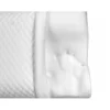 BUBBLES Cuscino Cervicale Memory Foam - Ortopedico, Antiacaro, Anallergico, Sfoderabile con Fodera Massaggiante, 75x45 cm
