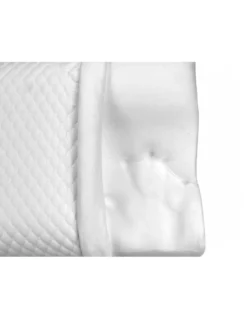 BUBBLES Cuscino Cervicale Memory Foam - Ortopedico, Antiacaro, Anallergico, Sfoderabile con Fodera Massaggiante, 75x45 cm
