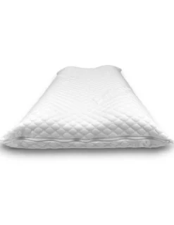 BUBBLES Cuscino Cervicale Memory Foam - Ortopedico, Antiacaro, Anallergico, Sfoderabile con Fodera Massaggiante, 75x45 cm