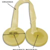 CALAMITA FERMA TENDA ELENA GIALLO CALAMITE PER TENDE FERMATENDE MADREPERLA