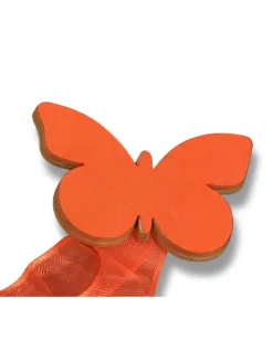 CALAMITA Ferma Tenda FARFALLA ARANCIO CALAMITE PER TENDE fermatende
