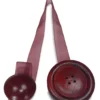 CALAMITA FERMA TENDA IN LEGNO CALAMITE PER TENDE LEGATENDE BOTTONE ROSSO BORDEAUX