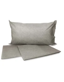 COMPLETO lenzuola LENZUOLO NEW BOY beige PURO COTONE
