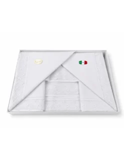 Completo Lenzuola Matrimoniale 100% Puro Cotone Bianco con Pizzo Organza Idea Sposa