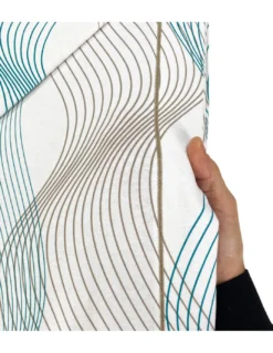 COMPLETO lenzuolo Invernale Felpate in FLANELLA Anti-Pilling CURVE Verde in Puro Cotone