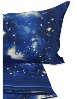 COMPLETO LENZUOLO LENZUOLA GALASSIA LUNA LUNARE