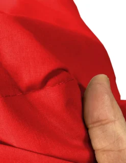COMPLETO lenzuolo STRONG LENZUOLA tinta unita ROSSO puro COTONE Made in Italy
