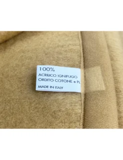 COPERTA IGNIFUGA antifiamma ANTIFUOCO CLASSE 1 omologata MADE in ITALY