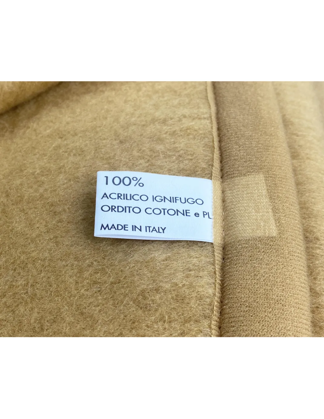 COPERTA IGNIFUGA antifiamma ANTIFUOCO CLASSE 1 omologata MADE in ITALY