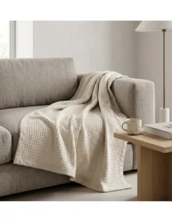 Coperta in Lana Estiva Maia - Pura Lana Vergine - Leggera e Traspirante - Antipilling - Made in Italy
