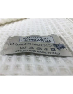 Coperta in Lana Kashmir e Merino – Estiva Leggera Nido Ape Matrimoniale 220×260 cm – Made in Italy
