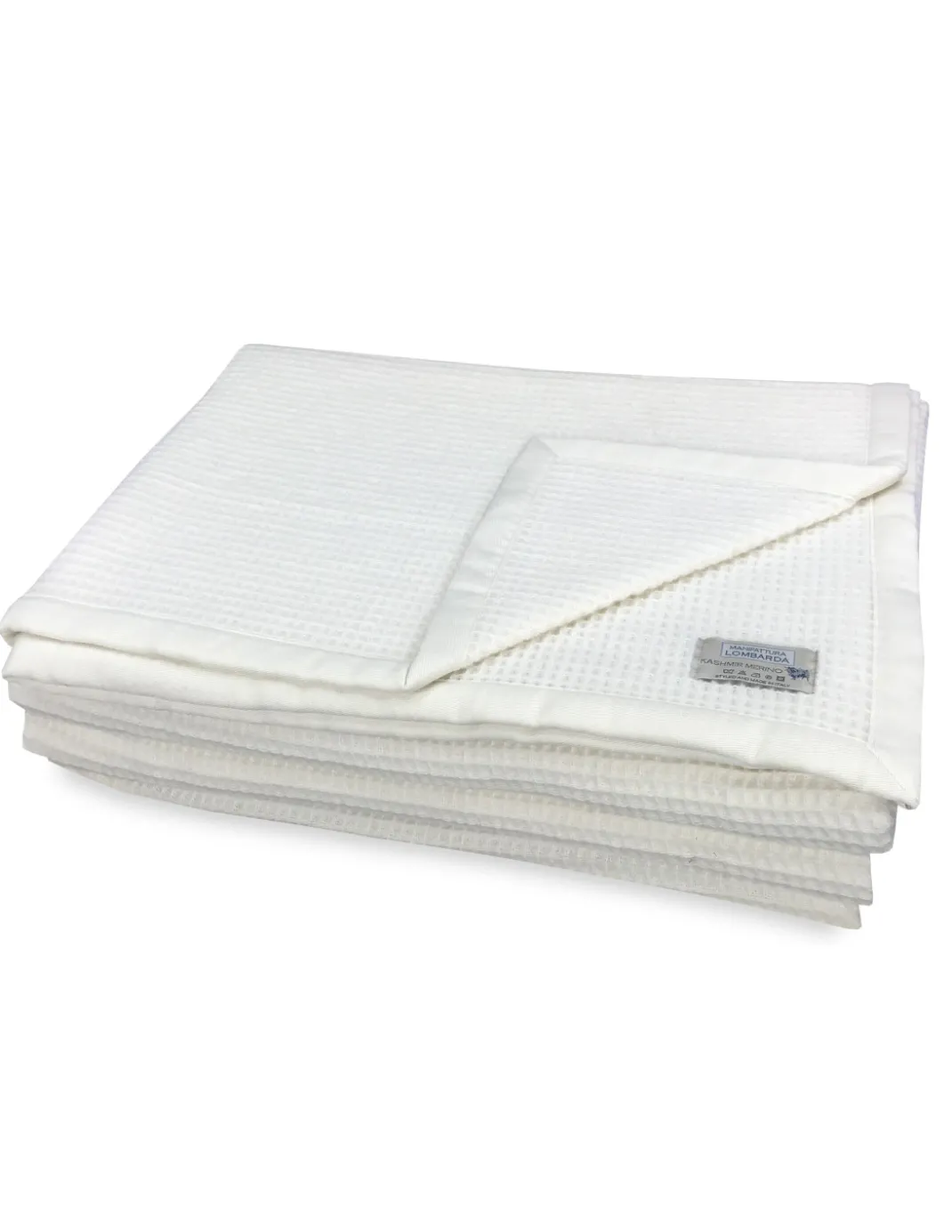 Coperta in Lana Kashmir e Merino – Estiva Leggera Nido Ape Matrimoniale 220×260 cm – Made in Italy