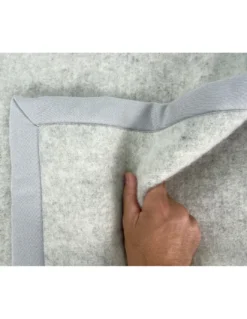 COPERTA in lana LAMBSWOOL GRIGIO MELANGE Matrimoniale 2 Piazze
