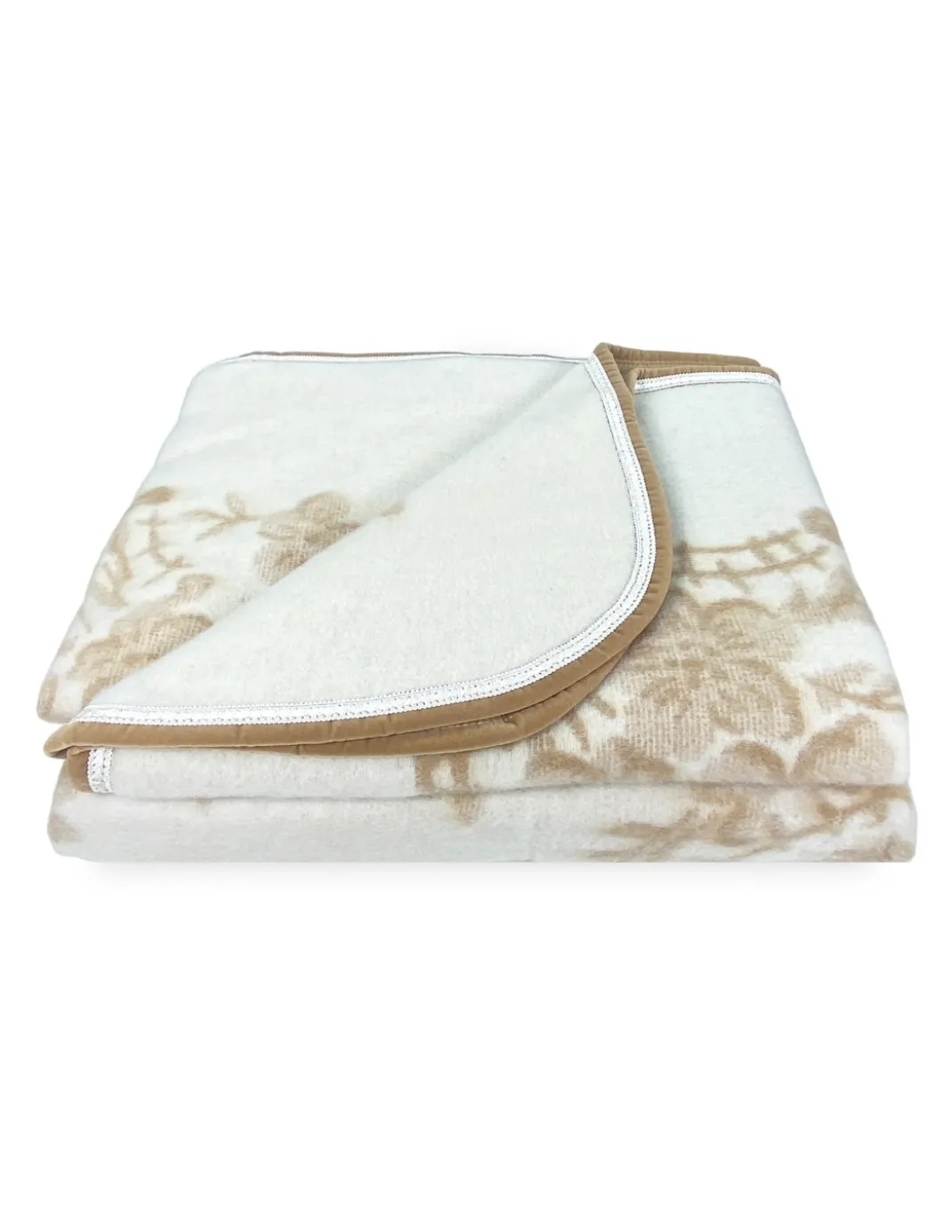 COPERTA Invernale IN PURA LANA MIMOSA-ANIROS Made in Italy