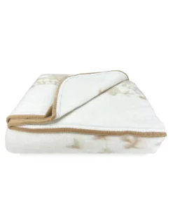 COPERTA Invernale IN PURA LANA MIMOSA-ANIROS Made in Italy