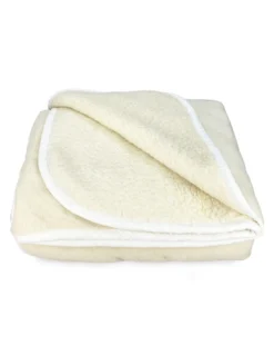 COPERTA MARY in vera LANA MERINOS 1000 gr. Pura lana vergine
