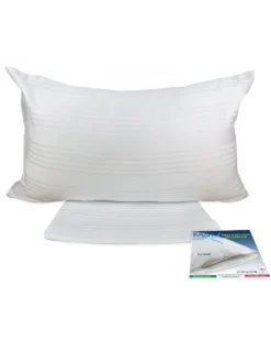 Coppia Federe Copricuscino FAST in Cotone con Zip – Protezione e Comfort 50x80 cm