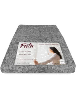 COPPIA TENDINA VETRO FATA GRIGIO ARGENTO ORGANZA MILLE FILI