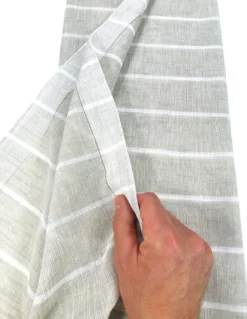 COPPIA tendina VETRO MODERNA larga 45 o 60 o 85 RIGHINE Beige