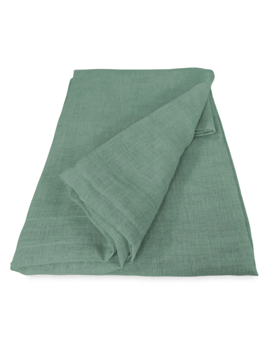 Coppia tendine vetro moderne SIMPLY Verde - tessuto poliestere bouclè semitrasparente, orlino tunnel