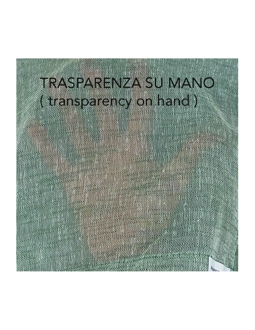 Coppia tendine vetro moderne SIMPLY Verde - tessuto poliestere bouclè semitrasparente, orlino tunnel