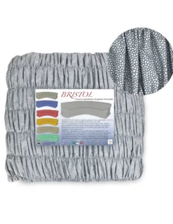 COPRIDIVANO ANGOLARE UNIVERSALE BRISTOL BOY GRIGIO