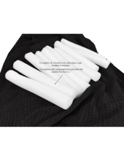 COPRIDIVANO elasticizzato ATENE universale NERO bielastico