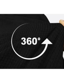 COPRIDIVANO elasticizzato ATENE universale NERO bielastico