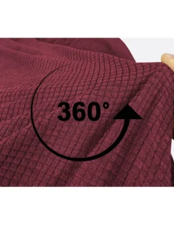 COPRIDIVANO elasticizzato ATENE universale BORDEAUX bielastico