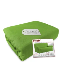 COPRIDIVANO Universale elasticizzato ROMA antimacchia VERDE