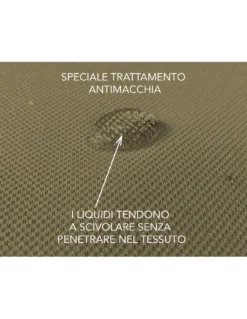 COPRIDIVANO Universale elasticizzato ROMA antimacchia TORTORA