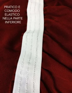 COPRIDIVANO Universale elasticizzato ROMA antimacchia BORDEAUX