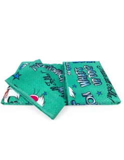 Copriletto Singolo Bambini 170x250 Gatto Silvestro Verde Looney Tunes – Trapuntino Leggero 80 g/m², Made in Italy