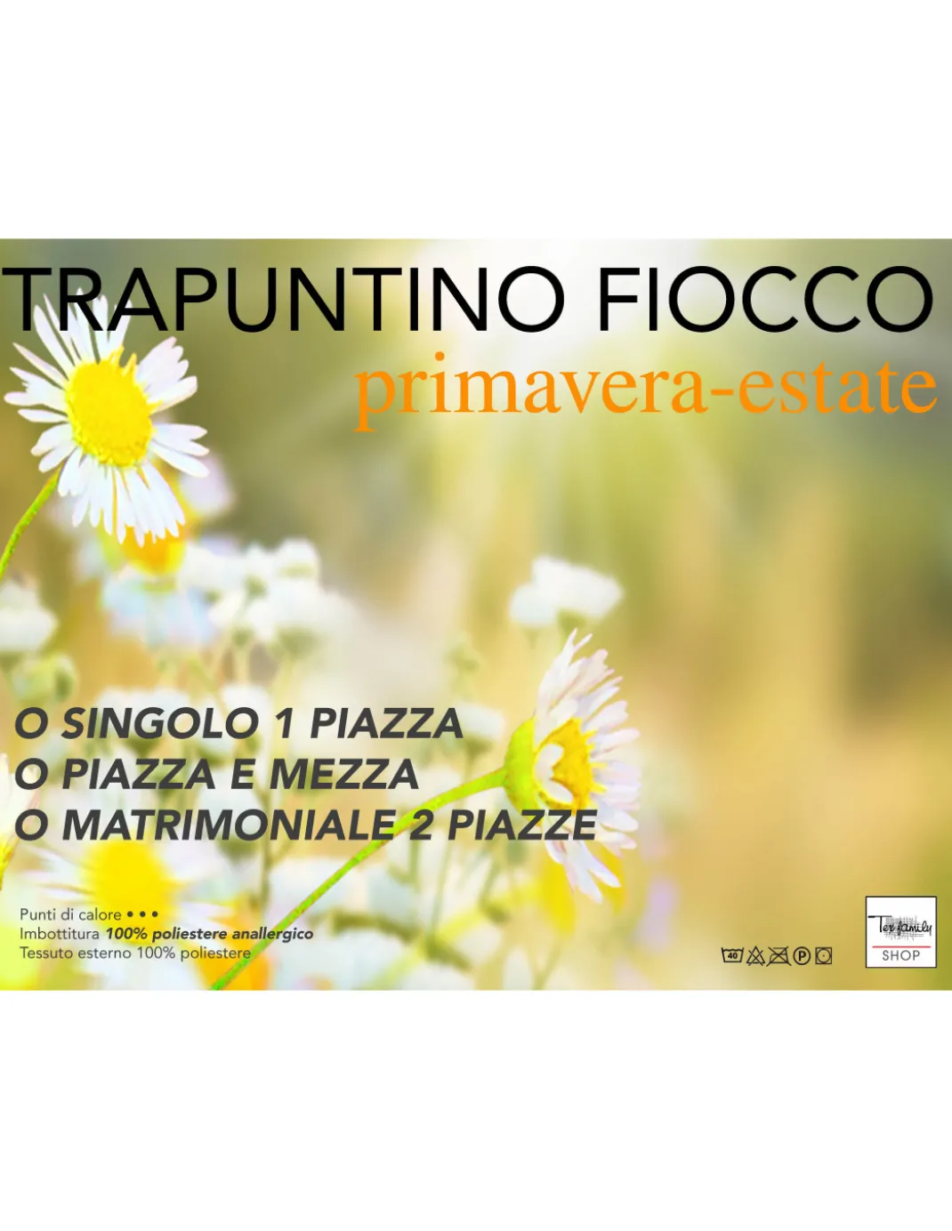 COPRILETTO Trapuntato FIOCCO © GERMAGNANO tirolese ROSSO Made in Italy