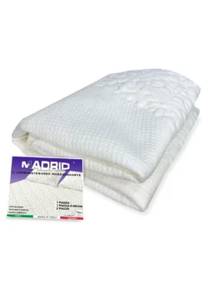 COPRIMATERASSO antiacaro ANALLERGICO MADRID in memory SOFFICISSIMO